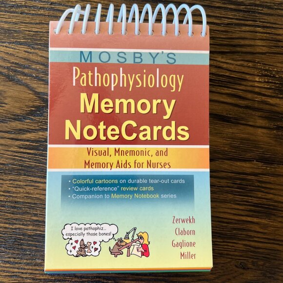 Mosby’s Pathophysiology Memory Note Cards - Picture 1 of 12